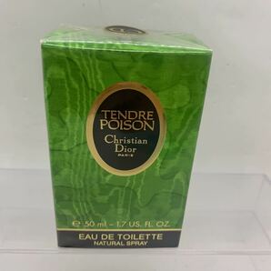 香水 新品未使用 未開封 Christian Dior クリスチャンディオール TENDRE POISON タンドゥル プワゾン 50ml 23050121の画像3