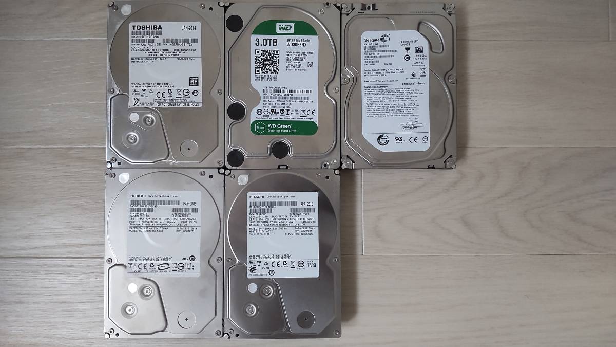 2023年最新】ヤフオク! -10tb hdd(ハードディスク)の中古品・新品・未