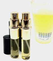 ★aramis・VINTAGE HAVANA POUR ELLE EAU DE PALFUM NATURAL SPRAY ★3.5ml入×2本・超希少ヴィンテージモデル(メーカー廃盤・入手困難)_画像1