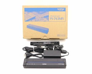 brother PocketJet PJ-763MFi モバイルプリンター A4感熱紙対応 A4/A4ロール紙/A5/レター/リーガル対応 Bluetooth接続対応 外箱あり