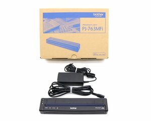 brother PocketJet PJ-763MFi モバイルプリンター A4感熱紙対応 A4/A4ロール紙/A5/レター/リーガル対応 Bluetooth接続対応 外箱あり