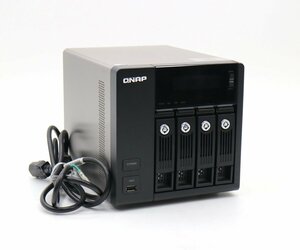 QNAP TS-459 Pro+ 4ベイNAS Atom D525 1.8GHz 1GB 2TBx2台(NAS用SATA3.5インチ/RAID1構成) 