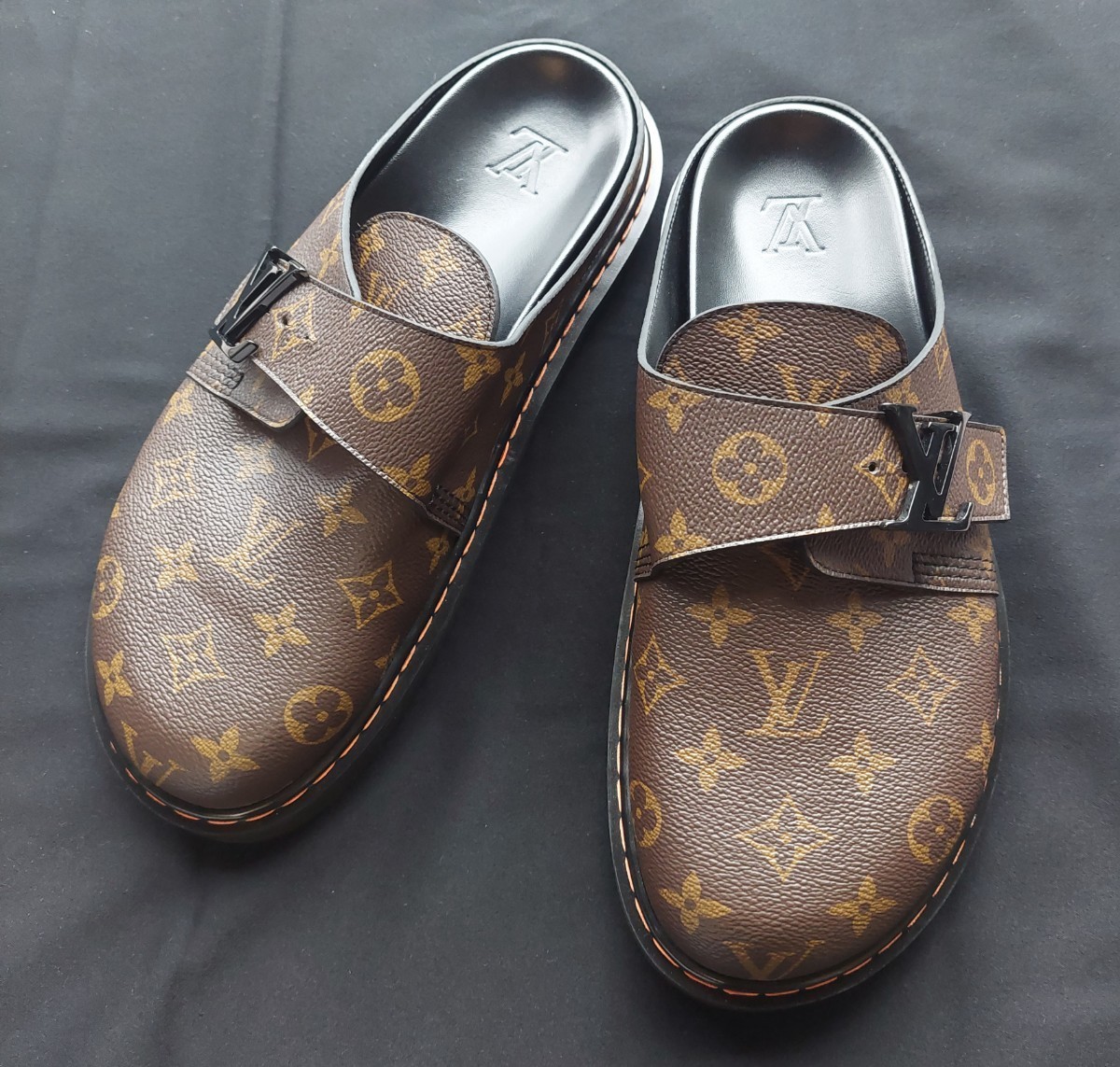 2023年最新】Yahoo!オークション -サンダル (vuitton ヴィトン)の中古