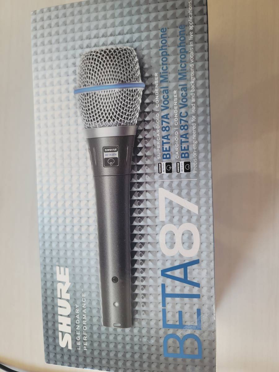 2023年最新】ヤフオク! -shure コンデンサーマイクの中古品・新品・未