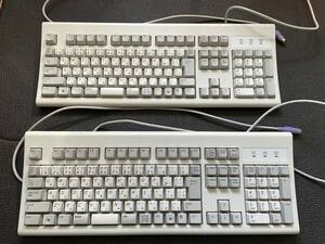 中古品 MT109PS2 Key board キーボード PS/2キーボード 2セット