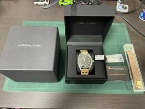 Как новая / снятая с производства модель / в комплекте Hamilton Khaki Field Officer Auto H70655733 44 мм с обычной картой с бонусом