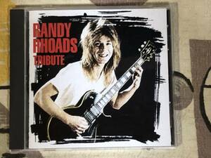 * not for sale CD RANDY RHOADS TRIBUTE / Landy * rose Tribute sample record promo record promo only JAPAN MINT