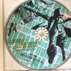 ★ルパン三世★非売品CD＆DVD「LUPAN THE THIRD first tv DVD-BOX プロモDVDdisc」+「JAZZ」CD 2枚セット 見本盤  promo only レア盤の画像2