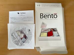 FileMaker Bento Mac用パーソナルデータベースソフト