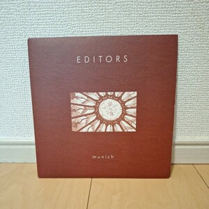 editors レコード 中古 Munich 名曲 イギリス バンド