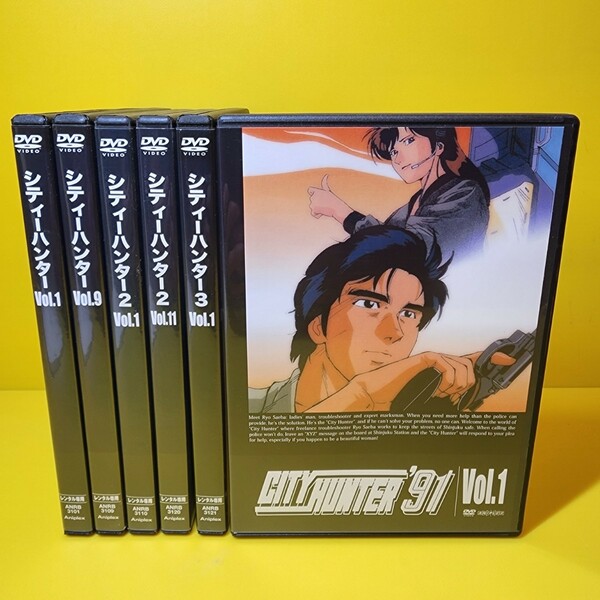 新品ケース交換済み　CITY HUNTER シティーハンター1期～4期 DVD26巻