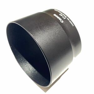 【美品 即決】Canon 純正フード ET-63 (EF-S 55-250mm F4-5.6 IS STM用) /genuine lens hood