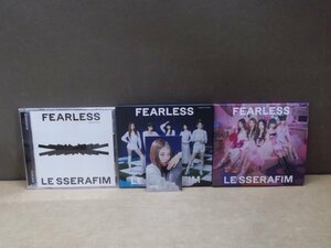 【CD】《3点セット》LE SSERAFIM/FEARLESS※ステッカーシール付