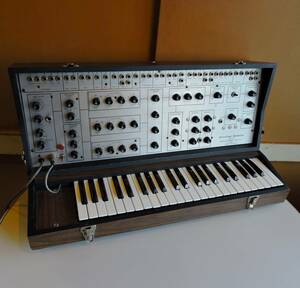 70s ビンテージ セミ モジュラー シンセ EML electrocomp 101 動作品 希少 アナログ シンセサイザー ARP/moog/EMS 再出品