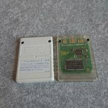 メモリーカード 8MB セット PS2 プレイステーション2 ソニー SONY まとめ MEMORY CARD MAGIC GATE スケルトン ホワイト 中古 ジャンク_画像5