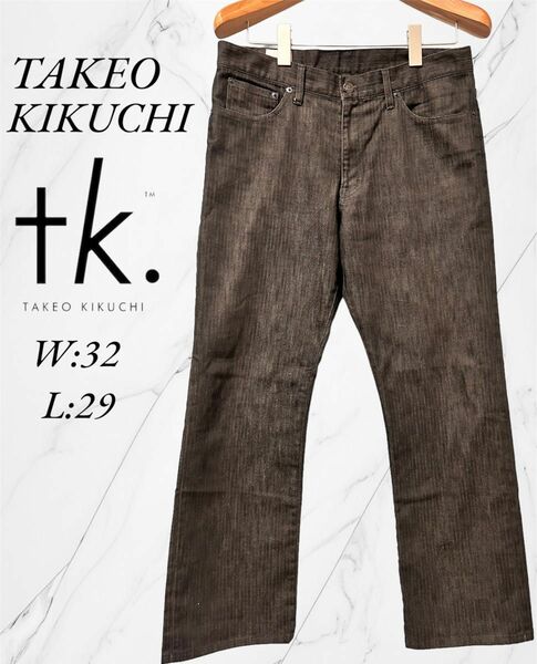 [古着]◆TAKEO KIKUCHI ◆ジーンズ　◆W32L29