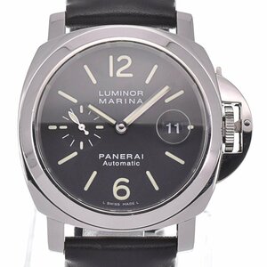 パネライ PANERAI PAM00104 ルミノールマリーナ デイト 自動巻き メンズ N#126625