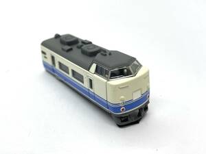 BANDAI バンダイ Bトレインショーティー 485系 勝田色 先頭車 組立済 車輪無し 鉄道模型