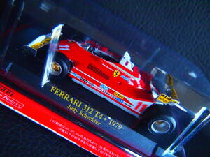 1/43 アシェット フェラーリ 312 T4 ジョディ・シェクター 1979年 FERRARI J.Scheckter 未開封 未使用