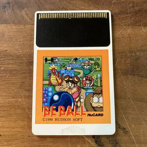 A 希少 レア 動作品 現状品 ＢＥＢＡＬＬ PC Engine PCエンジン HuCARD