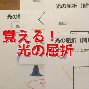 【期間限定特価】光の屈折