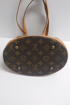 N★1円〜中古品 LOUIS VUITTON ルイヴィトン モノグラム プチバケット M42238 バッグ トートバッグ ベタあり _画像5