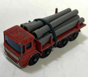 昭和レトロ 当時物 マッチボックス パイプ トラック MATCHBOX PIPE TRUCK ERGOMATIC CAB