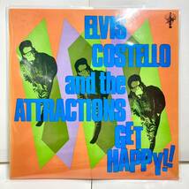 【極美品】Get Happy ! ゲット・ハッピー / Elvis Costello and the Attractions エルヴィス・コステロ エルビス 【LPアナログ レコード】 _画像10