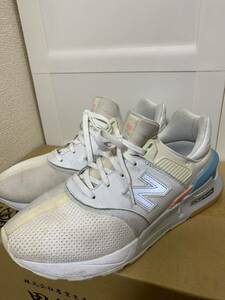 ニューバランス 997S 27.5センチ　new balance スニーカー　ストリート　白　パステルカラー