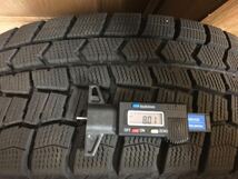 ノアで使用 社外アルミ＆スタッドレスタイヤセット ダンロップWM02 195/65R15 2022年 新潟市手渡し可_画像4