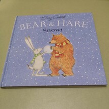 ◎英語絵本　Bear & Hare Snow!　英語版_画像1