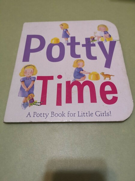 ◎英語ボード絵本　Potty Time for Girls英語版