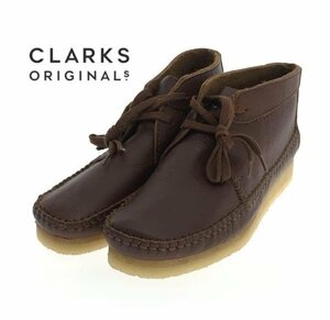 TK 希少 新品 クラークス Clarks ウィーバーブーツ WEAVER BOOT ワラビー レザーシューズ モカシン