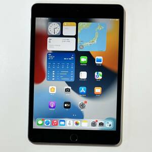 Apple iPad mini 4 スペースグレイ 128GB MK9N2J/A Wi-Fiモデル iOS15.7.9 アクティベーションロック解除済