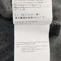 64j22《美品》HUGO BOSS ヒューゴボス タートルネックニットトップ サイズS グレー メンズ ハイネック セーター 秋服 ハイゲージ_画像7