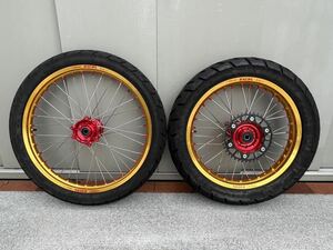 CRF250L Z-WHEEL EXCEL エキセルリム 特注ホイール GP-210 バリ山22年製 MD47 MD44 MD38 美品