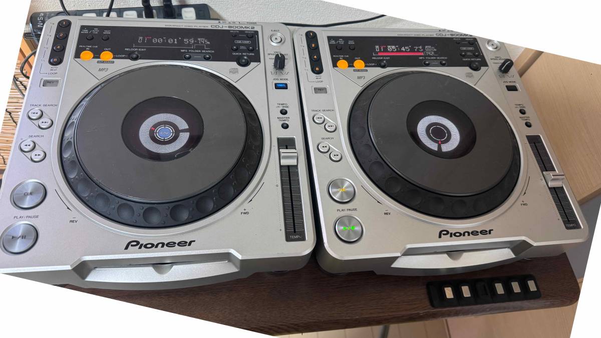 Pioneer CDJ MK2 CDプレーヤー 2台セット