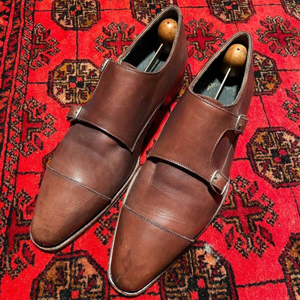 Perfetto DOUBLE MONK STRAP SHOES/ペルフェットダブルモンクストラップシューズ