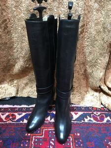 新品未使用Salvatore Ferragamo BELTED BOOTS MADE IN ITALY/サルヴァトーレフェラガモベルテッドブーツ