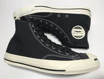 美品!! コンバース BIOTOP 別注 1CL811 JACKPURCELL PP RH HI BLACK ジャックパーセル 黒 x 白 US 8.0 / 26.5cm_画像5