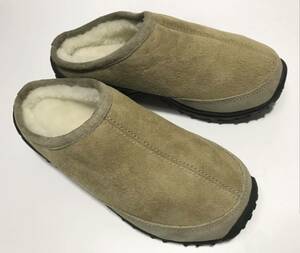 未使用!! デッド MERRELL メレル YETI SLIDE NATURAL イエティ スライド ナチュラル ムートン WOMENS US 6.0 / 23cm モック サンダル