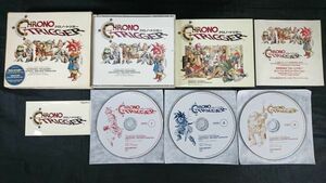 【盤美品 3CD ロゴステッカー付き】 『クロノ・トリガー(CHRONO TRIGGER)オリジナル・サウンド・ヴァージョン(ORIGINAL SOUND VERSION)』