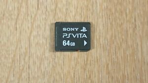 【初期化済み】 『SONY(ソニー) PlayStation Vita(メモリーカード 64GB』 PCH-Z641J ソニー PS VITA