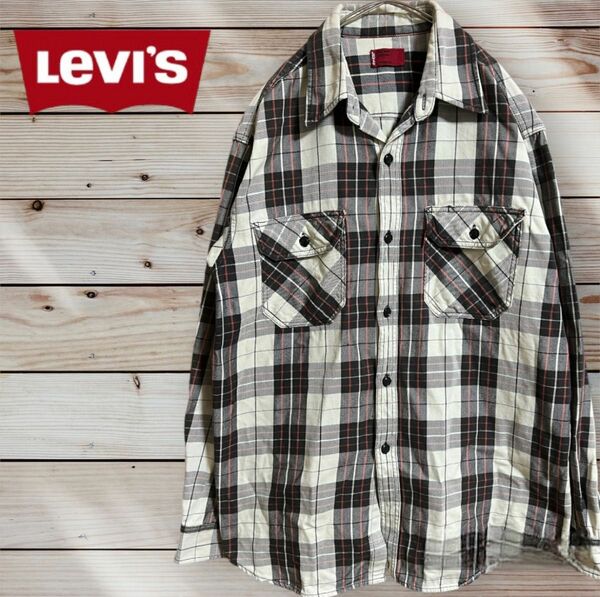 LEVI’S RED TAB リーバイス レッドタブ ツイルチェックワークシャツ