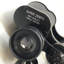 ♪SUPERZENITH スーパーゼニス 双眼鏡 HIGH QUALITY TRIPLE TESTED 8×30 Field7.5 中古品♪K21433_画像4