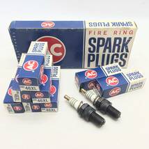 ☆ AC FIRE RING SPARK PLUGS ONE 46XL スパークプラグ 8個セット まとめ 部品 パーツ 電装品 旧車 カー用品 長期保管品 現状品 ☆K80294_画像1