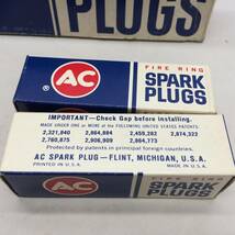 ☆ AC FIRE RING SPARK PLUGS ONE 46XL スパークプラグ 8個セット まとめ 部品 パーツ 電装品 旧車 カー用品 長期保管品 現状品 ☆K80294_画像4