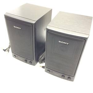 ☆ 動作品 SONY SRS-150EX 2台セット SPEAKER SYSTEM スピーカーシステム 音響 オーディオ AV機器 片側音量難あり 中古現状品 ☆C80370