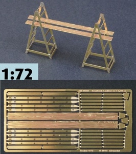 1/72 エアモデル　ドイツ空軍 機体整備用 作業台 2mタイプ 