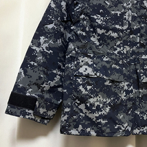 00s 最小 XS X-SHORT USN US NAVY 米軍実物 GORETEX デジカモ 迷彩ゴアテックス パーカ ジャケット カモフラ ECWCS アメリカ軍ビンテージ_画像6